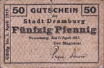 Germany, 50 Pfennig, D29.1b