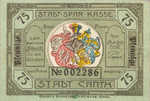 Germany, 75 Pfennig, 220.1