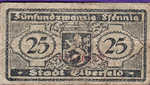 Germany, 25 Pfennig, E13.1a