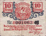 Germany, 10 Pfennig, H11.4c