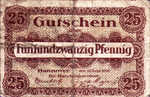 Germany, 25 Pfennig, H13.3a