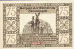 Germany, 75 Pfennig, 599.1a