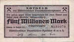 Germany, 5,000,000 Mark, 3086a
