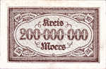 Germany, 200,000,000 Mark, 3593r