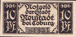 Germany, 10 Pfennig, N26.5