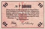 Germany, 10 Pfennig, O19.5b