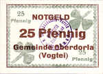 Germany, 25 Pfennig, O3.6c