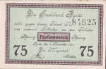 Germany, 75 Pfennig, 1083.2b