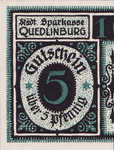 Germany, 5 Pfennig, 1088.1