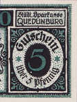 Germany, 5 Pfennig, 1088.1
