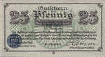 Germany, 25 Pfennig, R13.7b