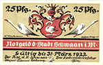 Germany, 25 Pfennig, 1203.1