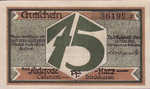 Germany, 75 Pfennig, 1292.2