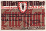 Germany, 1 Mark, 1387.2