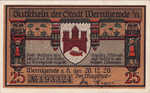 Germany, 25 Pfennig, 1407.2