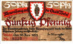 Germany, 50 Pfennig, 1387.2