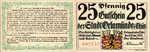 Germany, 25 Pfennig, 1025.1a