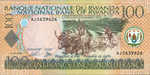 Rwanda, 100 Franc, P-0029b,BNR B29a
