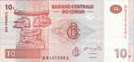 Congo Democratic Republic, 10 Franc, P-0093a