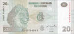 Congo Democratic Republic, 20 Franc, P-0094A