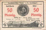 Germany, 50 Pfennig, 407.3b