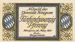Germany, 25 Pfennig, 727.1b