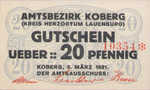 Germany, 20 Pfennig, 713.1a