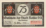 Germany, 75 Pfennig, 668.3a