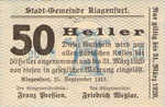 Austria, 50 Heller, FS 451b