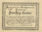 Austria, 50 Heller, FS 563c