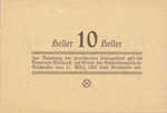 Austria, 10 Heller, FS 610IIIa