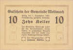 Austria, 10 Heller, FS 610IIIa