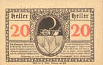 Austria, 20 Heller, FS 628a