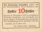 Austria, 10 Heller, FS 952a