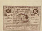 Austria, 10 Heller, FS 958