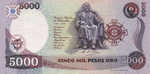 Colombia, 5,000 Peso Oro, P-0434a