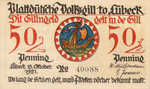 Germany, 50 Pfennig, 828.1a