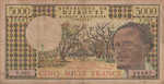 Djibouti, 5,000 Franc, P-0038c