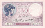 France, 5 Franc, P-0072e