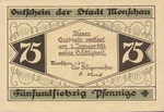 Germany, 75 Pfennig, 897.1