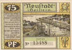 Germany, 75 Pfennig, 963.1b