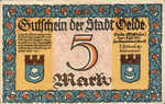 Germany, 5 Mark, 1007.3