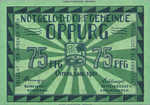 Germany, 75 Pfennig, 1023.1bx