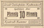 Germany, 10 Pfennig, O11.1b