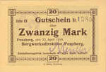 Germany, 20 Mark, 412.02b