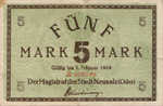 Germany, 5 Mark, 376.01b