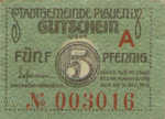 Germany, 5 Pfennig, P26.5f