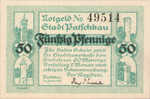 Germany, 50 Pfennig, 1052.1
