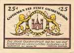 Germany, 25 Pfennig, 1086.1