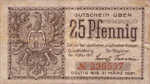 Germany, 25 Pfennig, Q1.2a
